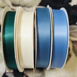 ❌SOLD❌ New- Set of 4 satin ribbons 22 meters each